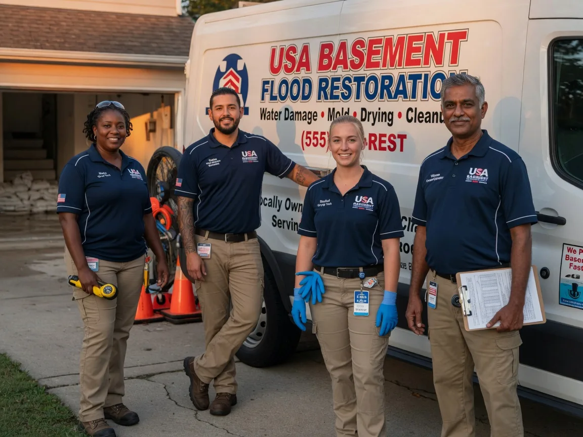 Basement Flood Cleanup company in Quinby, VA